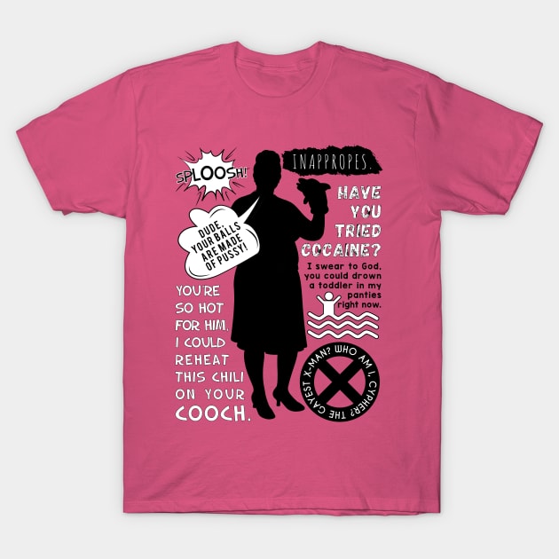 Pam Poovey Quotes T-Shirt by GeekMind